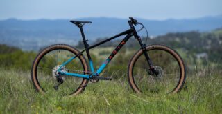 Marin Bobcat Trail 5 profile, on trail in Sonoma County, CA.